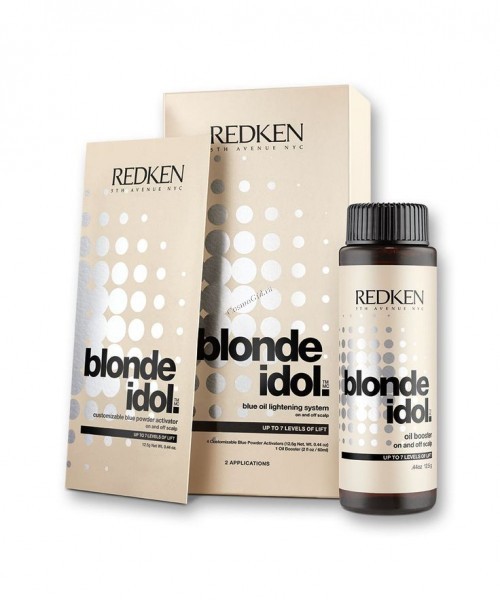 Redken Blonde Idol Blue Oil Lightener (Масляная система осветления до 7 уро...