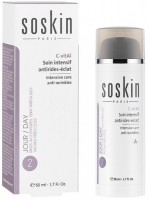 Soskin C-Vital Intensive Care Anti-Wrinkles (Интенсивный крем от морщин с витамином С), 50 мл - 