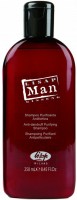 Lisap Man Anti-Dandruff Purifying shampoo (Шампунь для волос против перхоти для мужчин), 250 мл - 