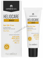 Cantabria Labs HELIOCARE 360&#186; Gel Oil-Free Dry Touch SPF 50 Sunscreen (Солнцезащитный гель с SPF 50 для нормальной и жирной кожи), 50 мл - 