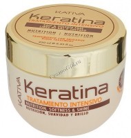 Kativa Кератиновая интенсивно восстанавливающая маска для поврежденных и хрупких волос - 