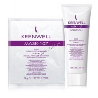 Keenwell Mask-107 masсarilla integral bio-regeneradora anti-edad accion intensiva (Биорегенерирующая маска с водорослевыми фитогормонами), гель 125 мл + порошок 25 гр. - 