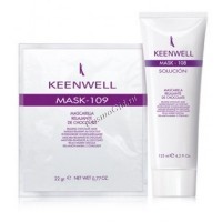 Keenwell Mask-109 mascarilla relajante de chocolate (Антистрессовая шоколадная маска), гель 125 мл. + порошок 25 гр. - 