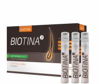Kativa Biotina (Концентрат против выпадения волос с биотином), 12 шт x 4 мл - 