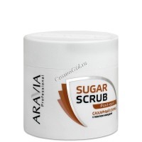 Aravia Скраб сахарный для тела с маслом миндаля, 300 или 250 мл. - 