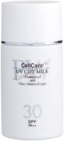 Amenity Cell Care pure white UV cut milk (Увлажняющий флюид SPF 30), 30 мл - 