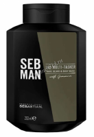 Seb Man The Multi-Tasker (Шампунь 3 в 1 для ухода за волосами, бородой и телом) - 