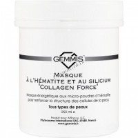 Gemmis Masque a L'Hematite et au silicium Collagen Force (Гематитовая маска с кремнием «Коллаген Форс»), 250 мл - 