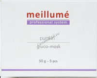 Meillume Pumkin gluco-mask (Тыквенная глико-маска), 50 гр, 5 шт - 
