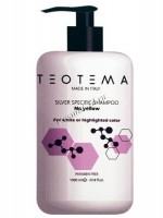 Teotema Silver specific shampoo (Тонирующий Серебряный шампунь), 1000 мл - купить, цена со скидкой