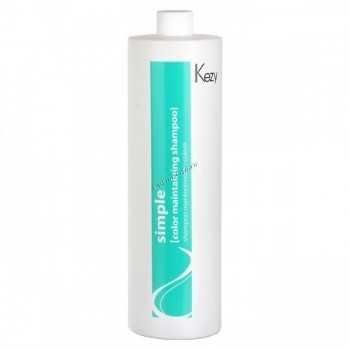 Kezy Simple Color Maintaining Shampoo (Шампунь для поддержания цвета окрашенных волос), 1000 мл - купить, цена со скидкой